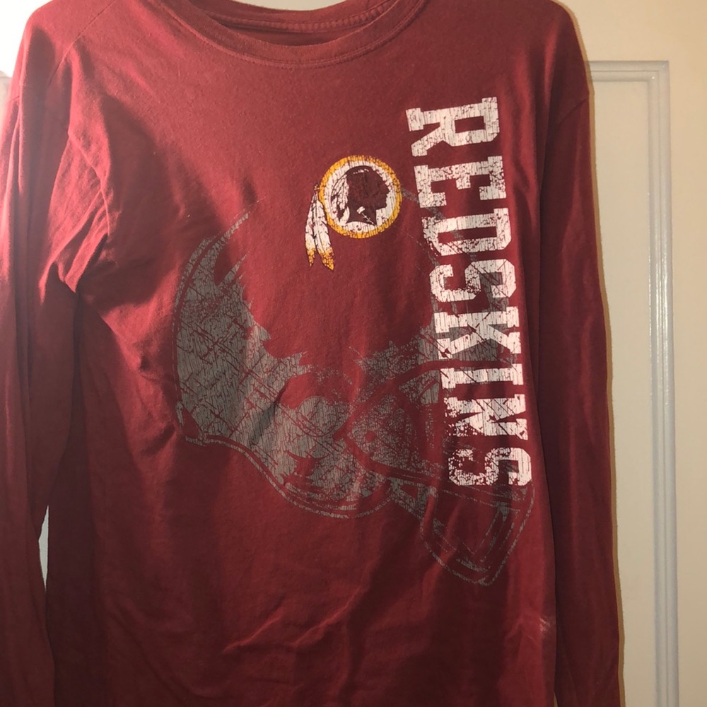 A long sleeve redskins shirt